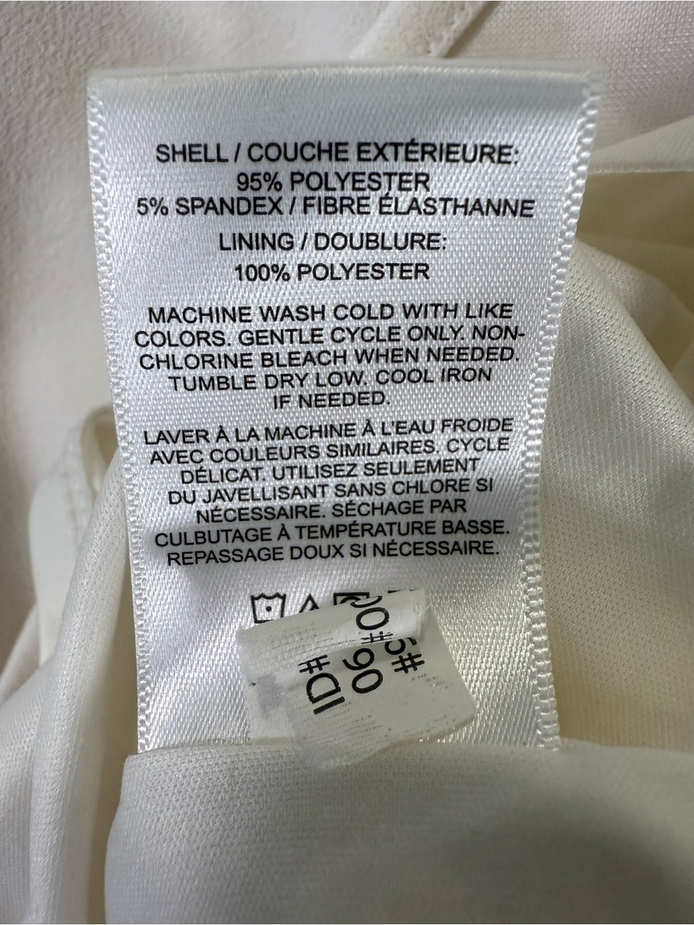 Express White Ruffle Sleeve Mini Dress - Picture 6 of 9